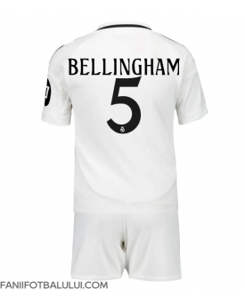 Real Madrid Jude Bellingham #5 Echipament de Fotbal Replică 2024-25 Copii Acasa (+ Șorturi)
